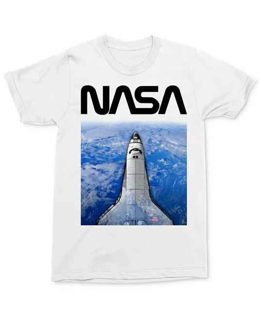 Changes Nasa Space Shuttle Men's Graphic T-Shirt White Size Extra Large