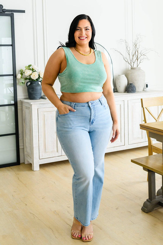 Minty Fresh Cropped Cami