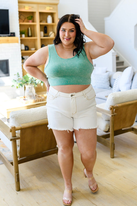 Minty Fresh Cropped Cami