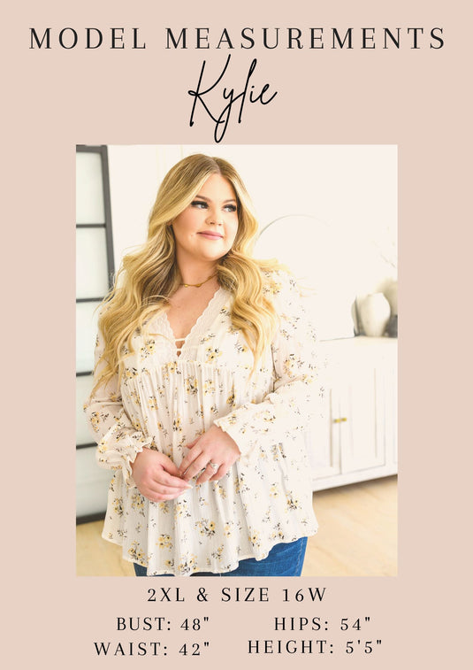 Blissed Out Button Up Babydoll Tunic