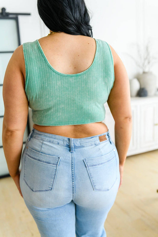 Minty Fresh Cropped Cami