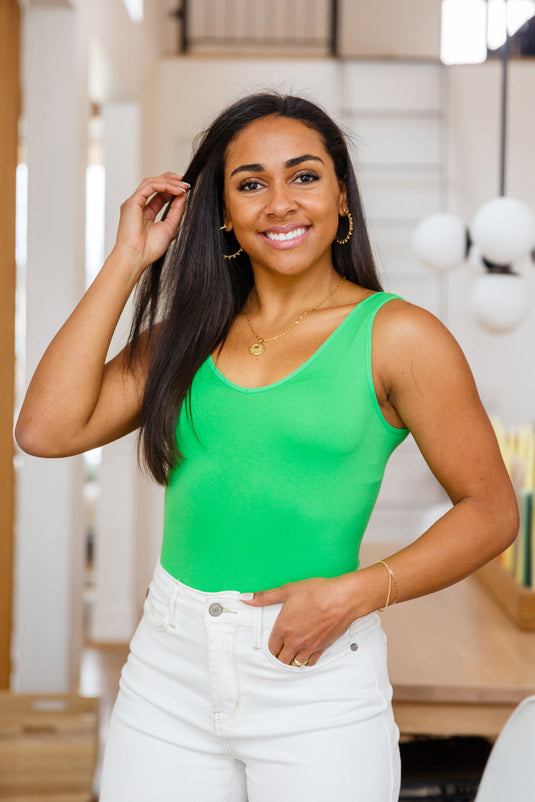 Luscious Green Bodysuit